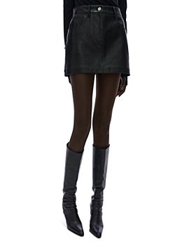 Helmut Lang - Leather Mini Skirt