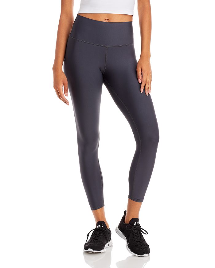 Alo Yoga Elevate Stretch-knitted Top In Black