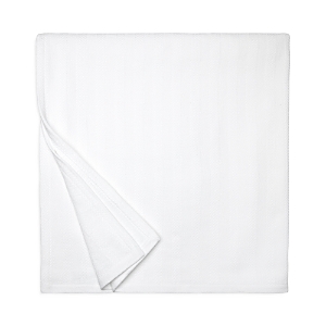 Sferra Tavira Blanket, Full/queen In White