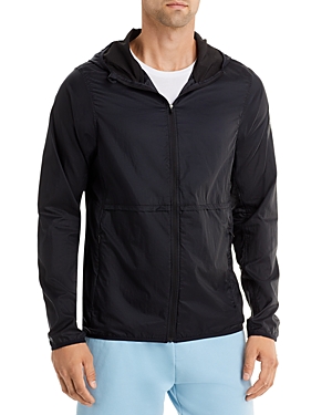 ALO YOGA HOODED RUNNING JACKET
