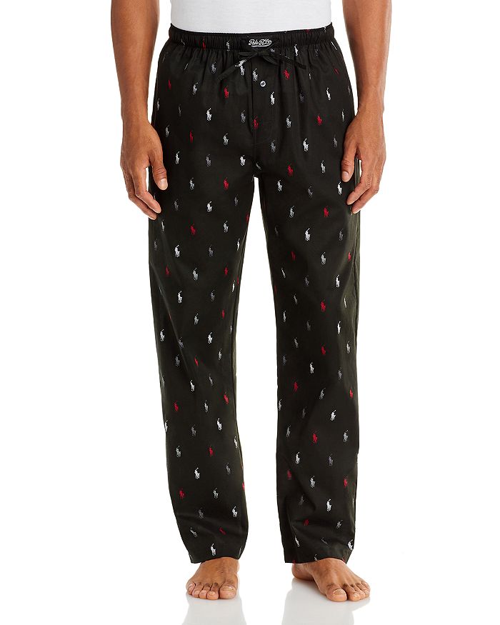 Polo Ralph Lauren Cotton Logo Print Pajama Pants | Bloomingdale's