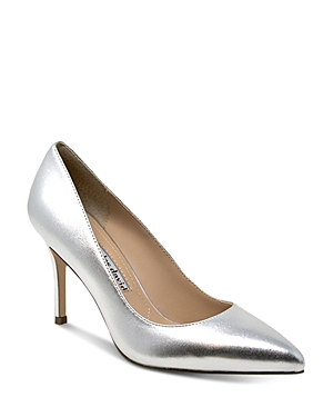 Charles David Vibe Pointed Toe Pump In Silver
