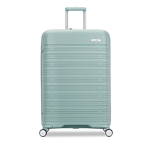 Shop Samsonite Elevation Plus Large Spinner Suitcase In Cypress Green