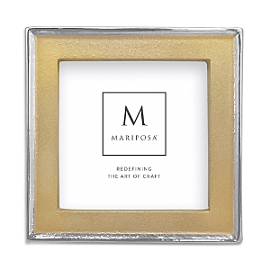 Mariposa Signature 4''x 4'' Enamel Frame In Gold