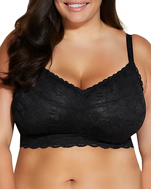 Cosabella Never Say Never Ultra Curvy Sweetie Bralette In Black