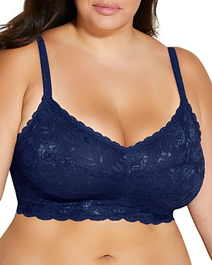 Shop Cosabella Never Say Never Ultra Curvy Sweetie Bralette In Navy Blue