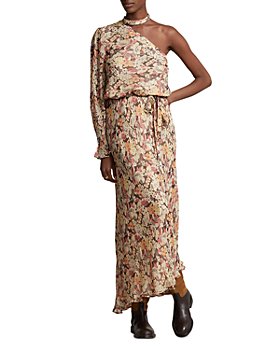 Ralph Lauren - Floral Print One Shoulder Maxi Dress