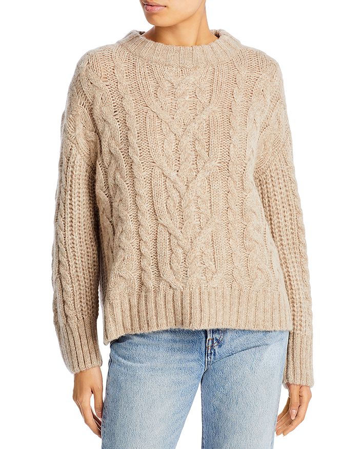 Eleven Six Monica Cable Knit Pullover Sweater | Bloomingdale's