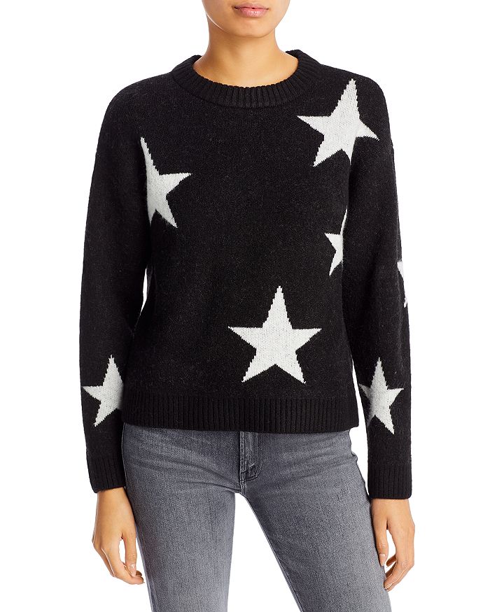 AQUA - Star Crewneck Sweater - 100% Exclusive