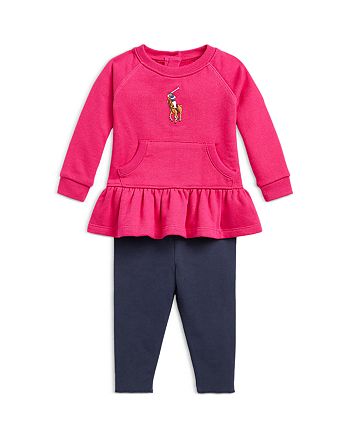 Ralph Lauren Girls' Sweatshirt & Leggings Set - Baby | Bloomingdale's