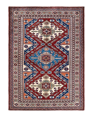 Bloomingdale's Artisan Collection Kindred M1876 Area Rug, 5'6 X 7'7 In Red