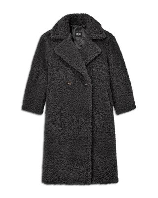 Gertrude Long Teddy Coat