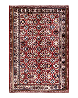 Bloomingdale's Artisan Collection Kindred M1885 Area Rug, 6'4 X 9'5 In Red