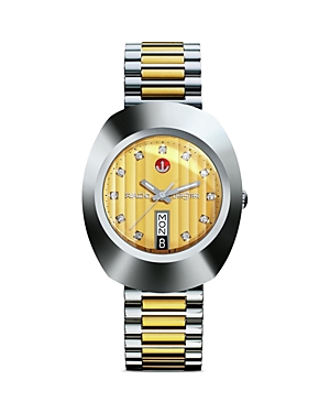 Shop Rado The Original Watch, 35mm In Gold/silver