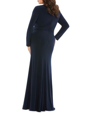 Twist Front Jersey Gown