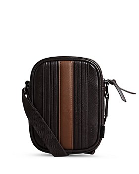 Ted Baker - Faux Leather Striped Flight Bag