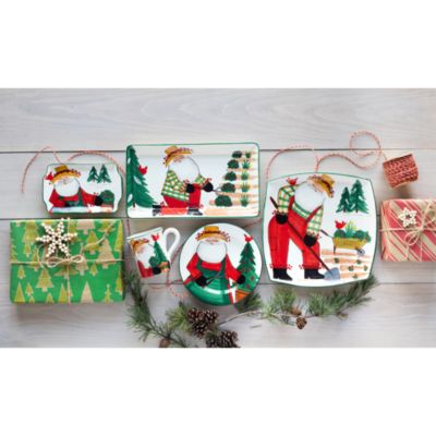 Vietri Old Saint Nick Serveware