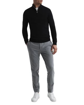 Blackhall Merino Funnel Neck Half Zip Pullover