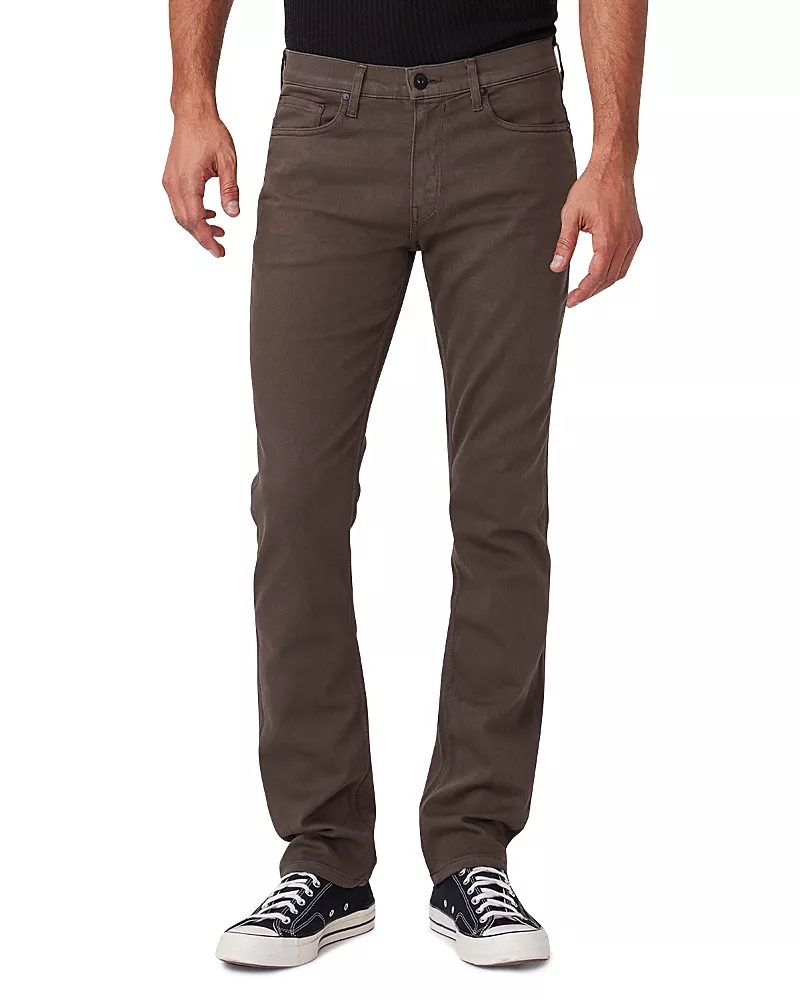 Paige Federal 32 Slim Straight Jeans in River Moss