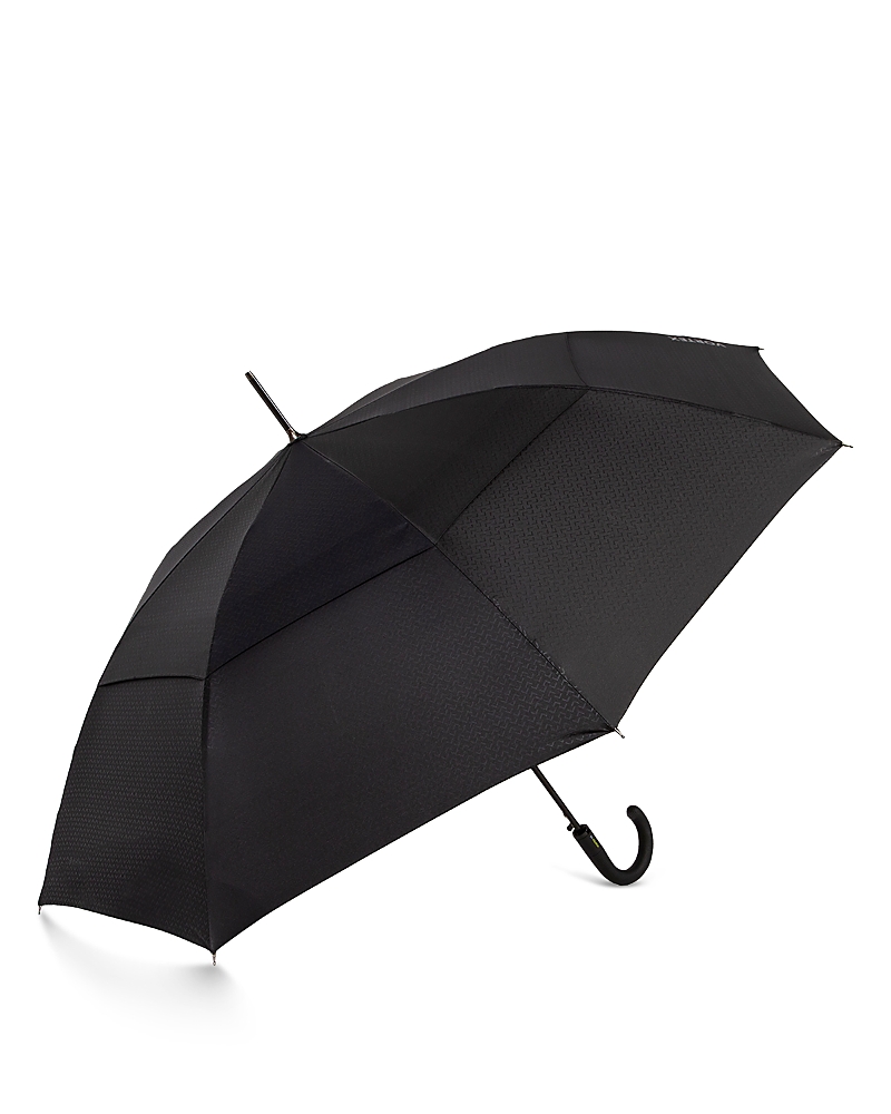 Shedrain Vortex V2 50 Vented Auto Open Stick Umbrella In Bloom Vex Black