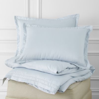 680-Thread Count Cotton Sateen Duvet Cover Set, Full/Queen - Exclusive