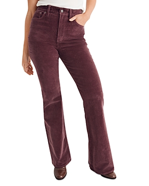 Madewell The Perfect Vintage Flare Pant: Corduroy Edition