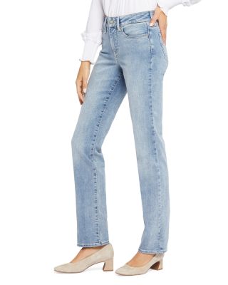 Marilyn High Rise Straight Jeans in Haley