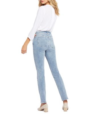 Sheri High Rise Slim Leg Jeans in Haley