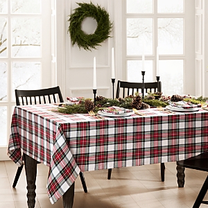 Elrene Home Fashions Christmas Classic Holiday Plaid Cotton Tablecloth, 120 X 60 In Multi
