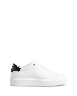 Ted Baker Women's Lornea Platform Trainer Sneakers In White/black | ModeSens