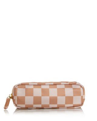 New Stoney Clover Lane SCL x Bloomingdale’s Checkered Small Nylon top Pouch