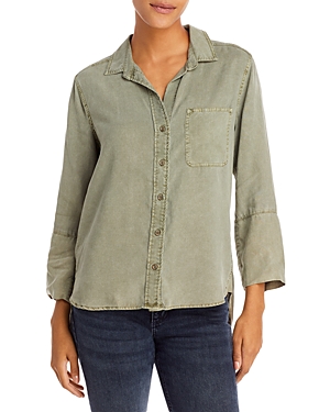 BELLA DAHL LONG SLEEVE BUTTON DOWN TOP