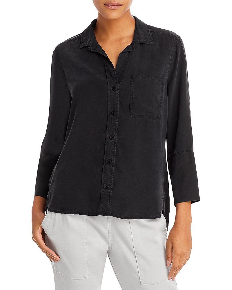 Bella Dahl Long Sleeve Button Down Top In Vintage