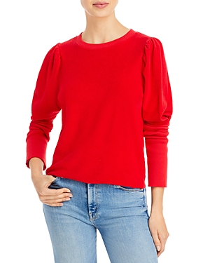 Goldie Inside Out French Terry Puff Sleeve Sweatshirt