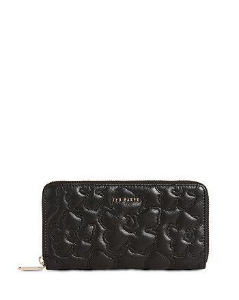 Ted Baker - Ayasina Magnolia Quilted Zip Around Purse