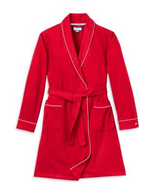 Petite Plume - Red Flannel Robe
