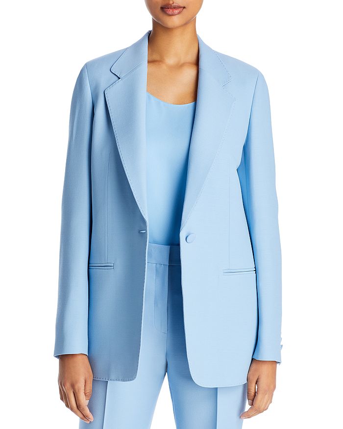 Lafayette 148 New York One Button Blazer Bloomingdale's