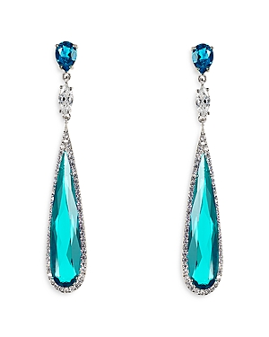 Anabela Chan Paraiba 18k Gold Vermeil And Multi-stone Earrings In Blue/white