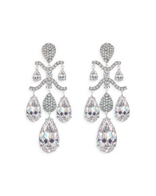 Anabela Chan - Palms Simulated Stone Chandelier Drop Earrings