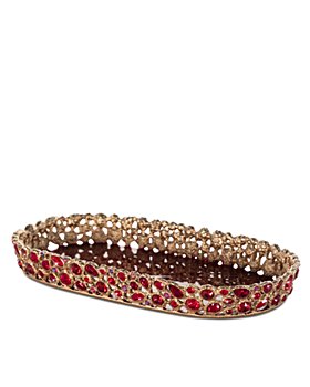 Jay Strongwater - Bejeweled Tray - Red