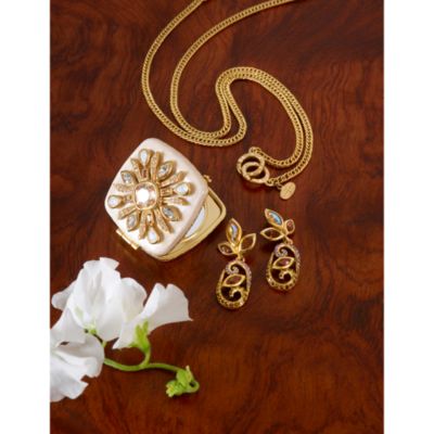 Schuyler Maltese Bejeweled Compact