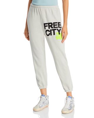 FREECITY - Cotton Logo Sweatpants