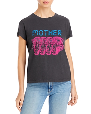 Mother The Boxy Goodie Goodie Supima® Cotton Tee In Egd Seei