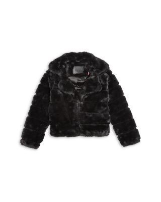 BLANKNYC Girls' Faux Fur Jacket - Big Kid | Bloomingdale's