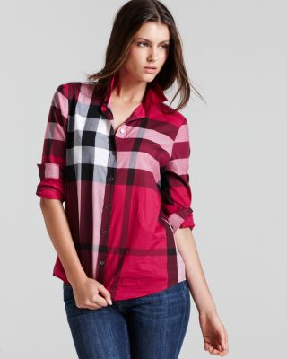 Exploded Check Button-Down Woven Shirt 