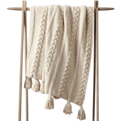 Sunday Citizen - Braided Pom Pom Throw