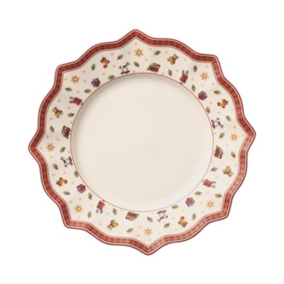 Toy's Delight Dinner & Salad Plate Set, 8 Pieces