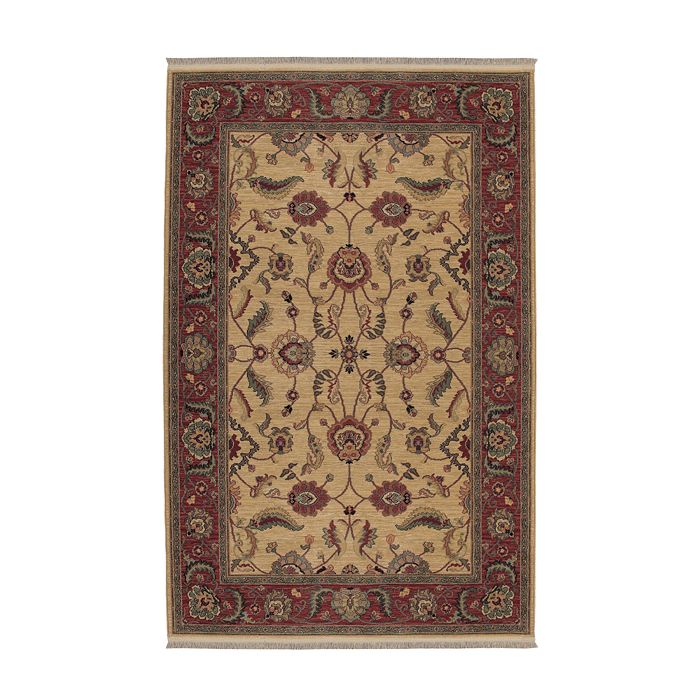 Karastan Ashara Agra Area Rug, 5'9 X 9' In Red/ivory/teal ModeSens