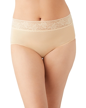 Shop Wacoal Comfort Touch Briefs In Sand