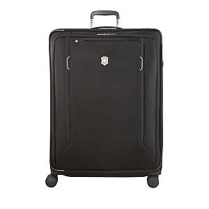 Victorinox Swiss Army Werks 6.0 Expandable Wheeled Extra Large Suitcase In Black